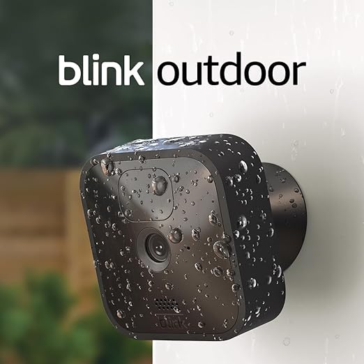 Blink Outdoor with two-year battery life | Wireless HD smart security camera, motion detection, Alexa enabled | 2-Camera System with Sync Module