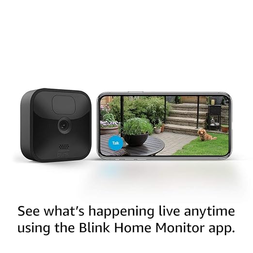 Blink Outdoor with two-year battery life | Wireless HD smart security camera, motion detection, Alexa enabled | 2-Camera System with Sync Module